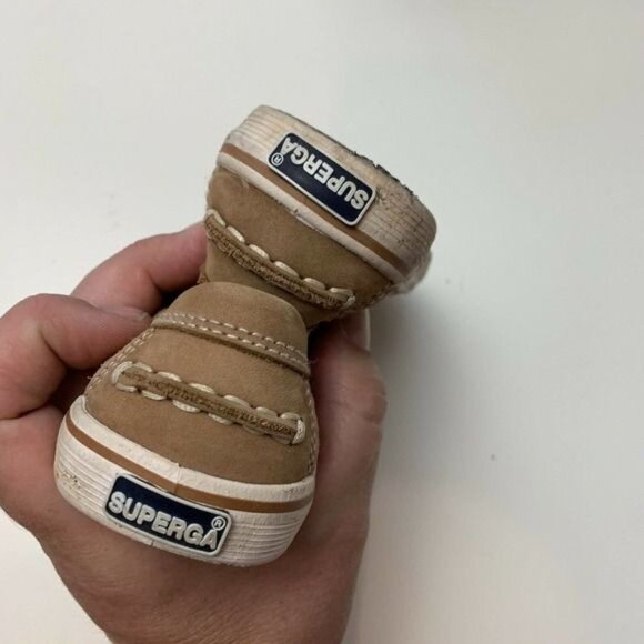 Superga • Tan Suede Loafers - Picture 5 of 9